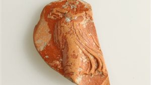 Frammento di recipiente di I secolo d.C da Castelseprio.