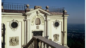 Sacro Monte di Varese. L’ingresso al Museo Baroffio.