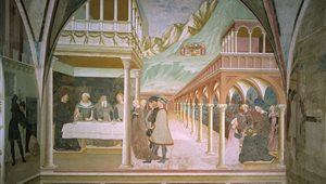Castiglione Olona, Museo della Collegiata. Gli affreschi di Masolino da Panicale nella Cappella di S. Giovanni Battista.