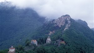 Veduta del Sacro Monte di Varese.